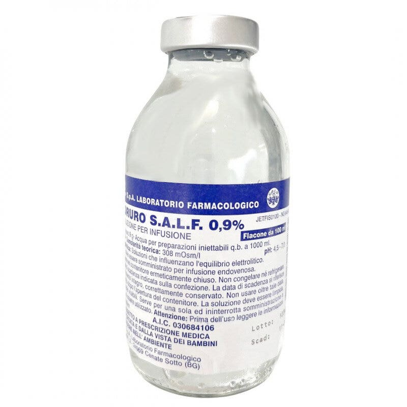 Salf Sodio Cloruro 0,9% 1 Flacone 100ml-1