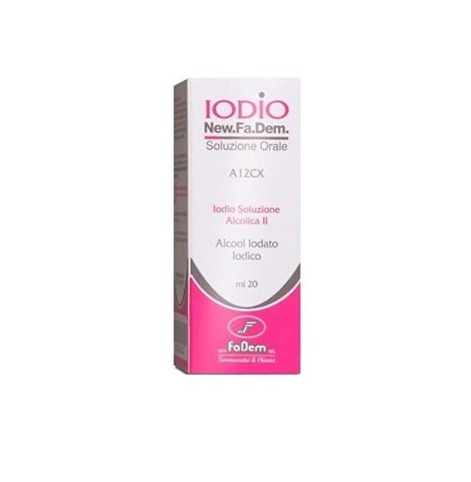 Iodio Soluzione Orale Alcolica II 2%/2,5% da 20ml-1