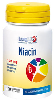 Longlife Niacin 100mg 100 Compresse  - 1