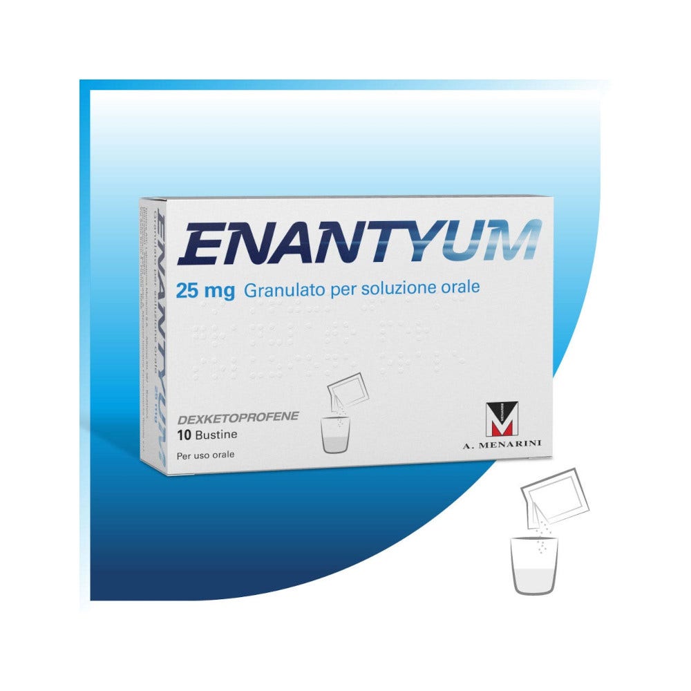 Enantyum 10 Bustine Granulato 25mg-7