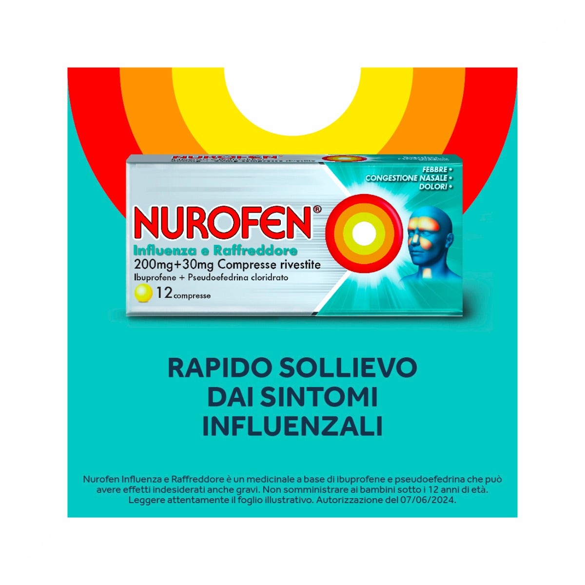 Nurofen Influenza Raffreddore 12 Compresse-25