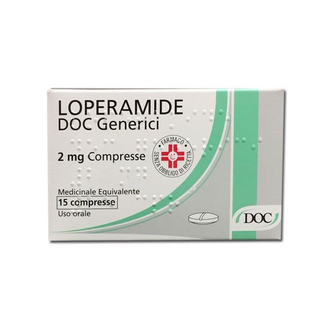 Loperamide (Doc Generici)*15 Compresse 2mg  - 1