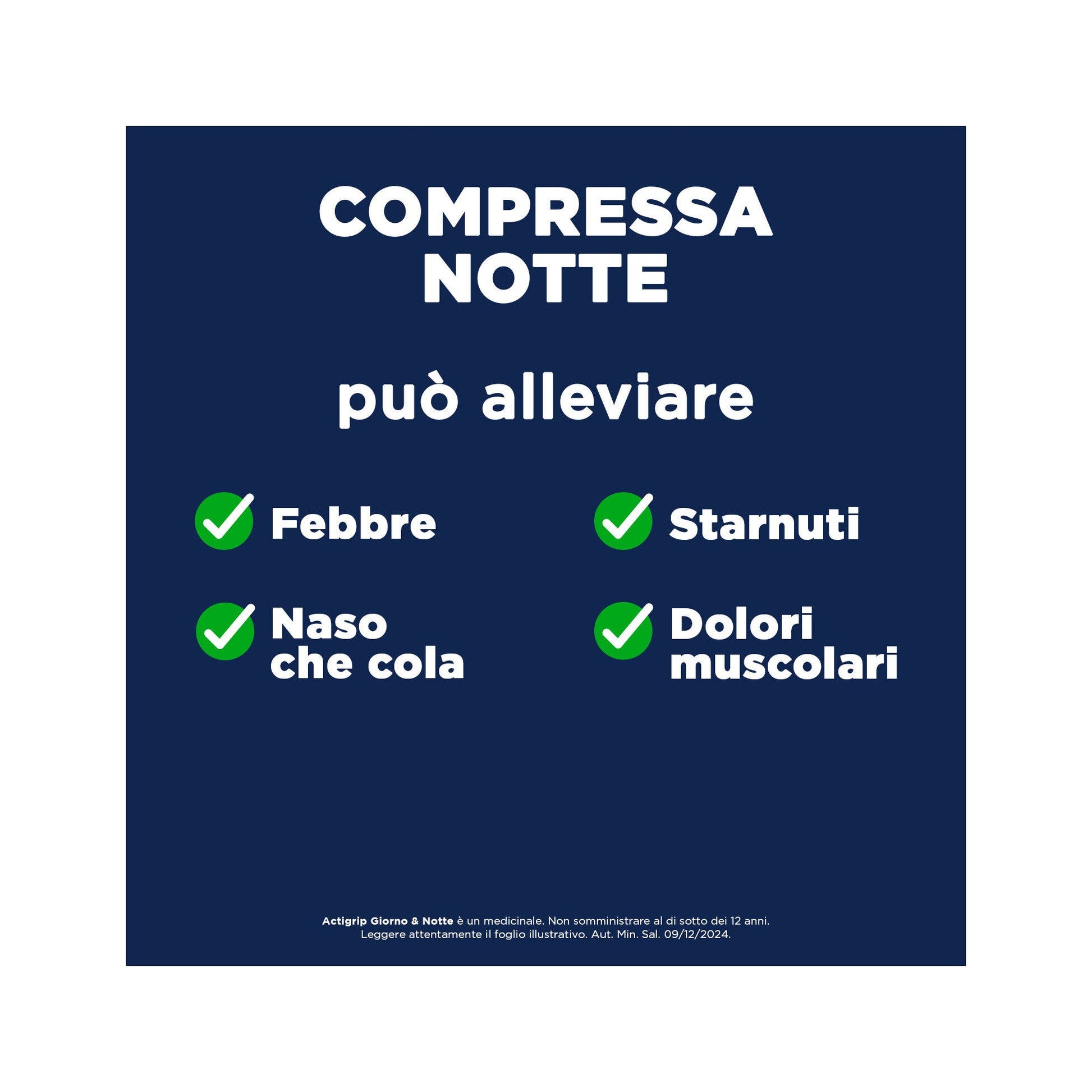 Actigrip Giorno e Notte Compresse per Raffreddore Febbre e Influenza-7