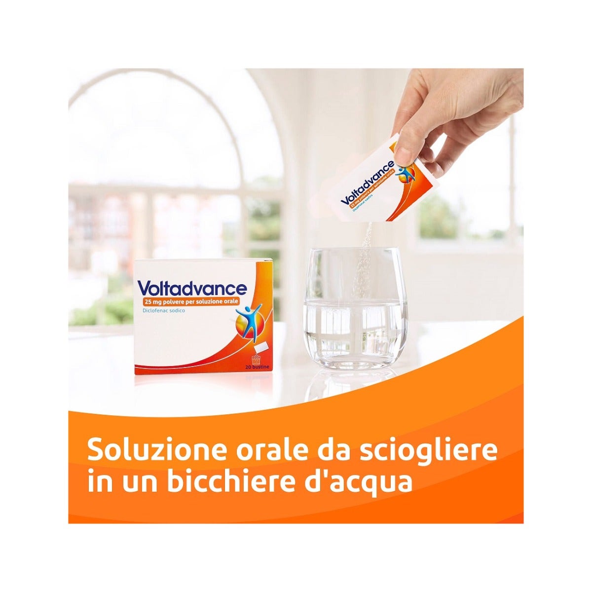 Voltadvance Antinfiammatorio Diclofenac Dolori Articolari Dolore Cervicale Mal di Schiena 20 Bustine-7