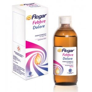 Flogar Febbre E Dolore 120mg/5ml 120ml-1