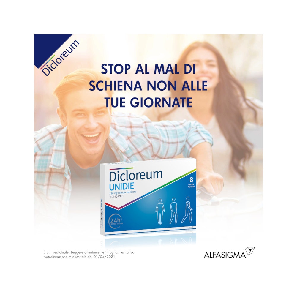 Dicloreum Unidie 8 Cerotti Medicati-11