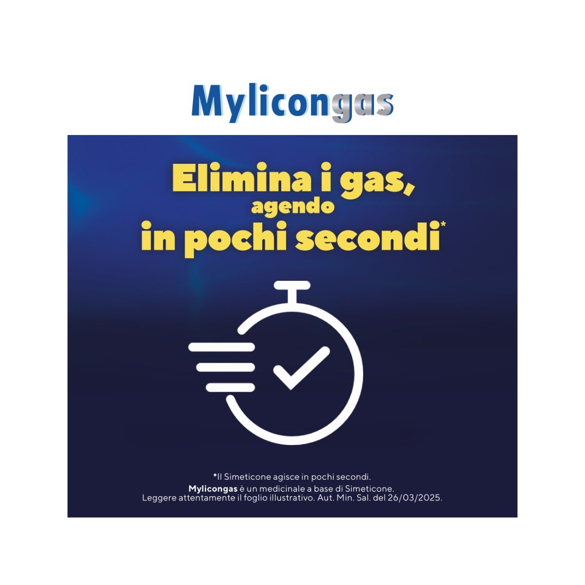 Mylicongas Aerofagia 50 Compresse per Flatulenza Meteorismo Gonfiore addominale-8