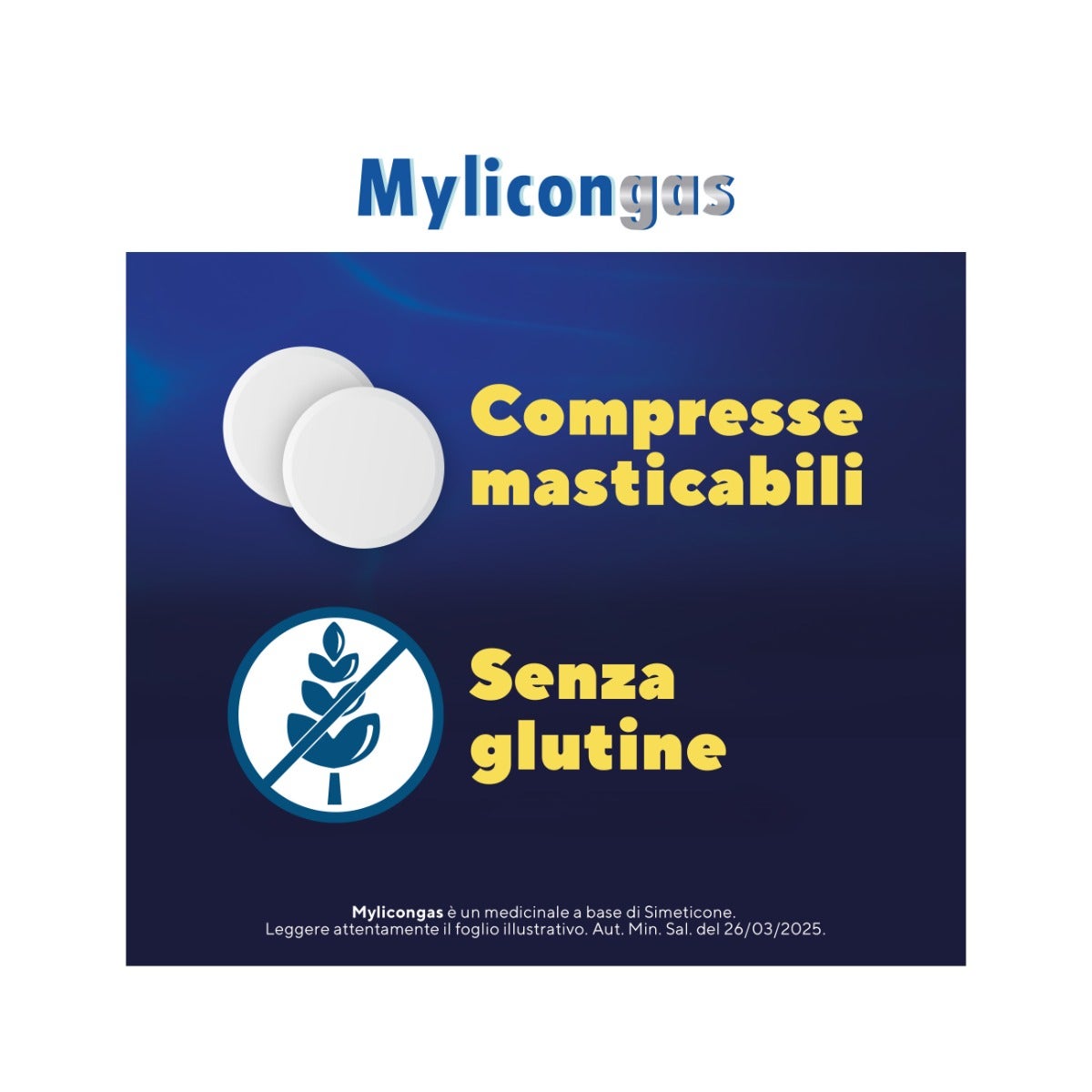 Mylicongas Aerofagia 50 Compresse per Flatulenza Meteorismo Gonfiore addominale-10