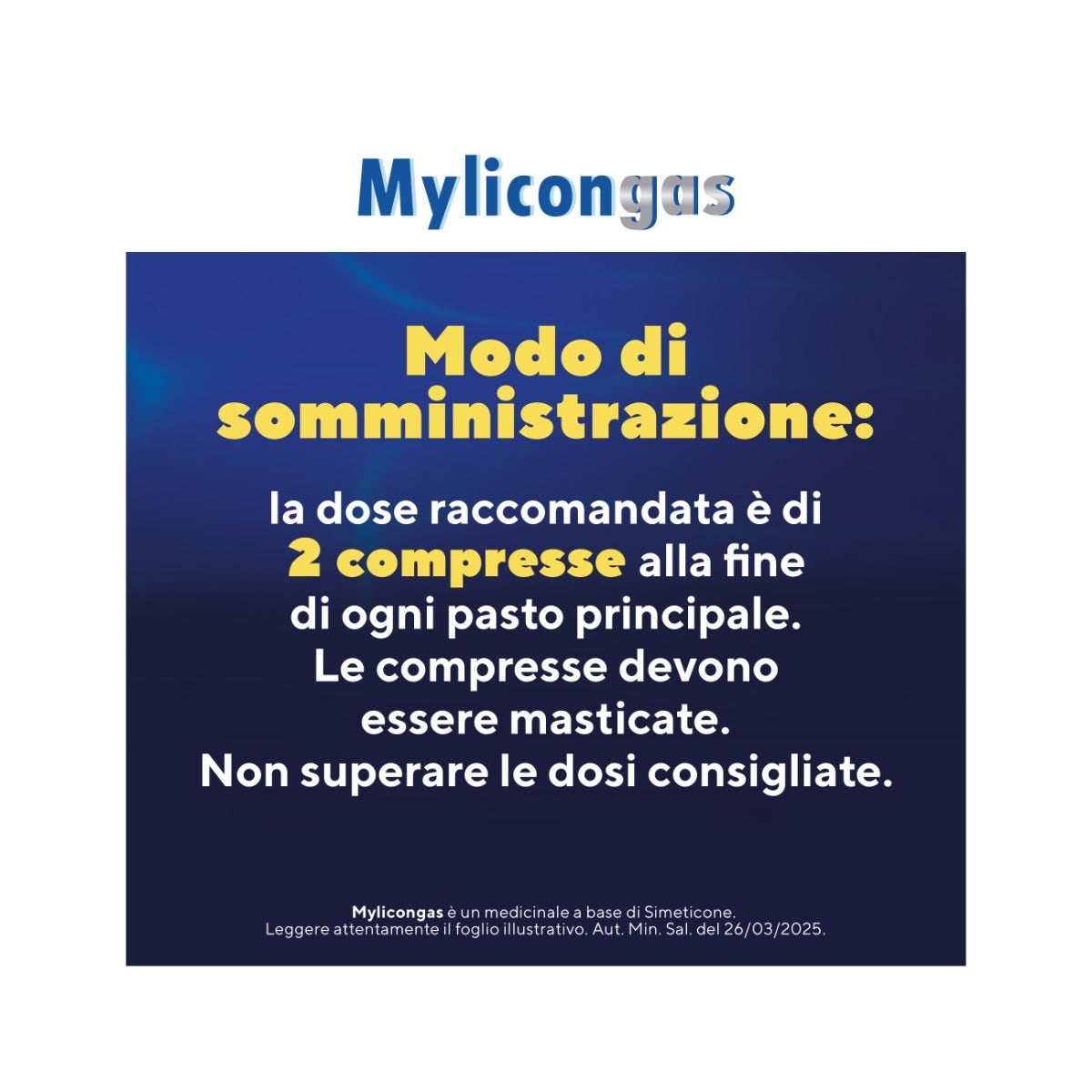 Mylicongas Aerofagia 50 Compresse per Flatulenza Meteorismo Gonfiore addominale-11