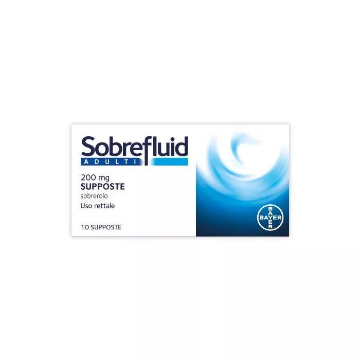 Sobrefluid Adulti 10 Supposte 200mg-4