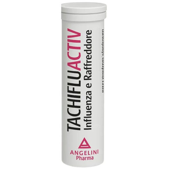 Tachifluactiv Influenza E Raffreddore 500mg+60mg 10 Compresse Effervescenti -1
