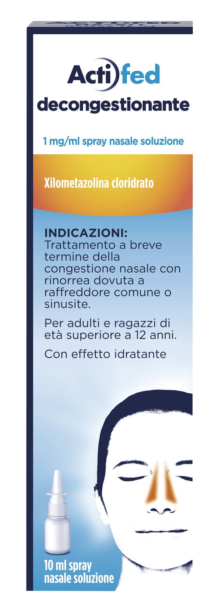 Actifed Decongestionante Spray Nasale Rinite e Sinusite-1
