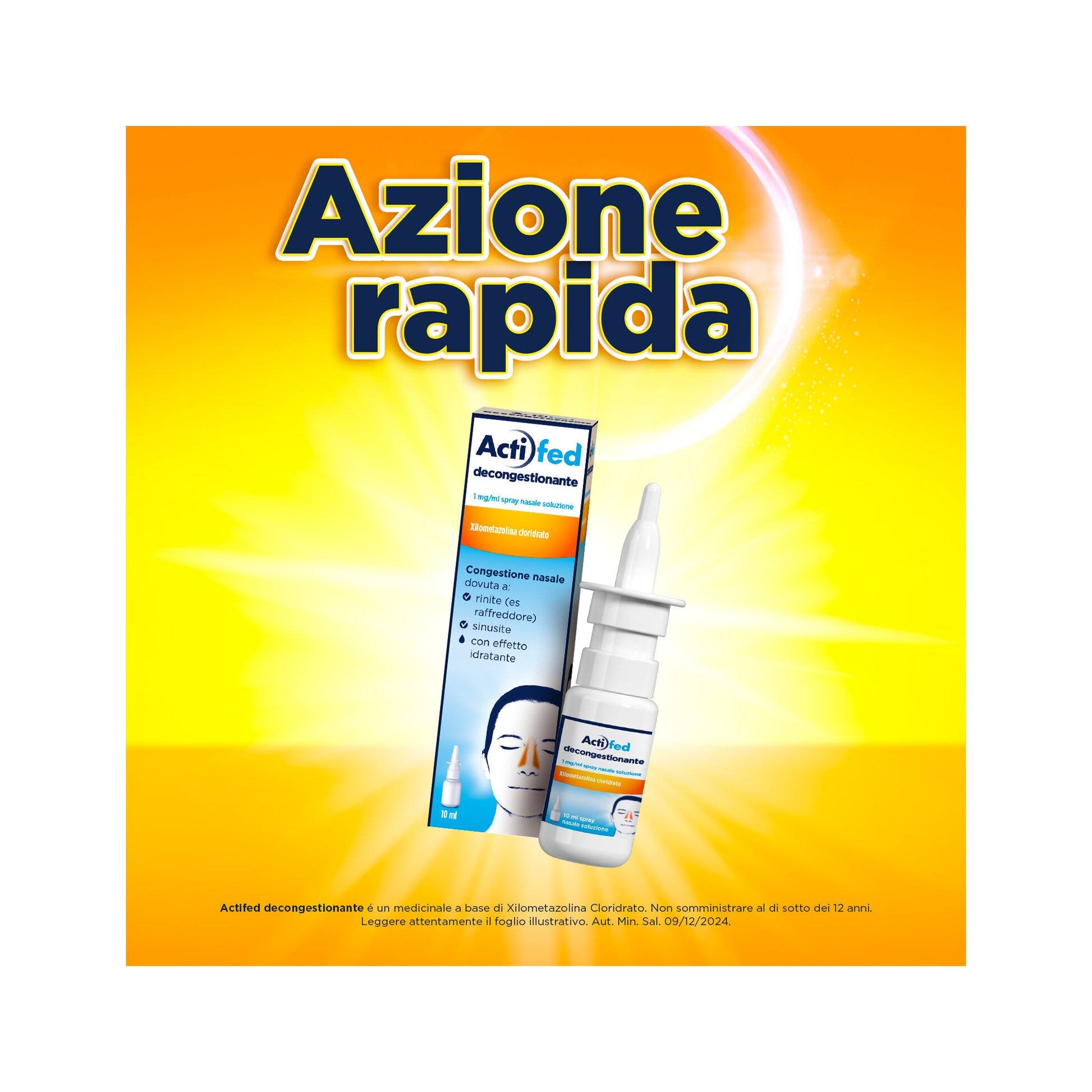 Actifed Decongestionante Spray Nasale Rinite e Sinusite-2