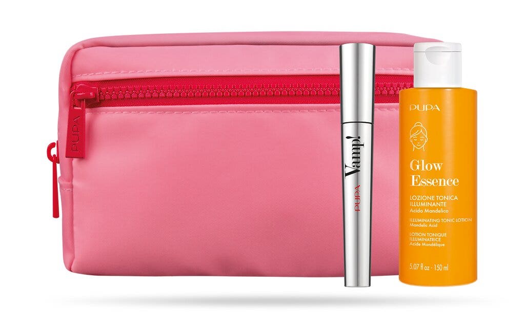 Pupa Kit Vamp! Mascara + Lozione Tonica Glow Essence-1
