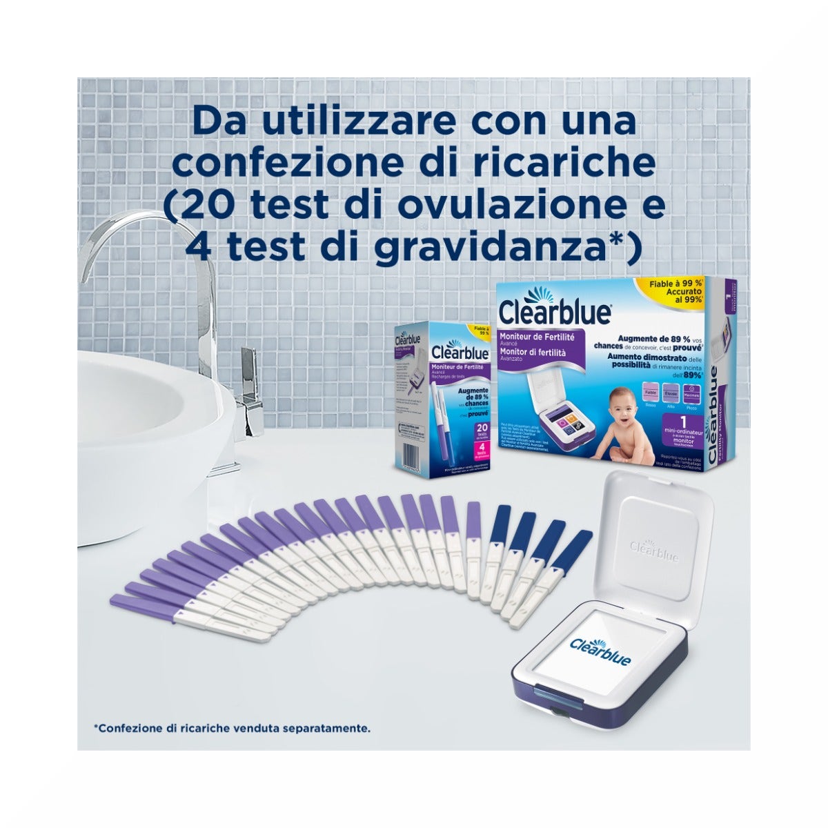 Monitor di Fertilità Clearblue Avanzato-9