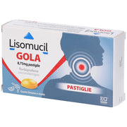 Lisomucil Gola Limone E Miele 16 Pastiglie