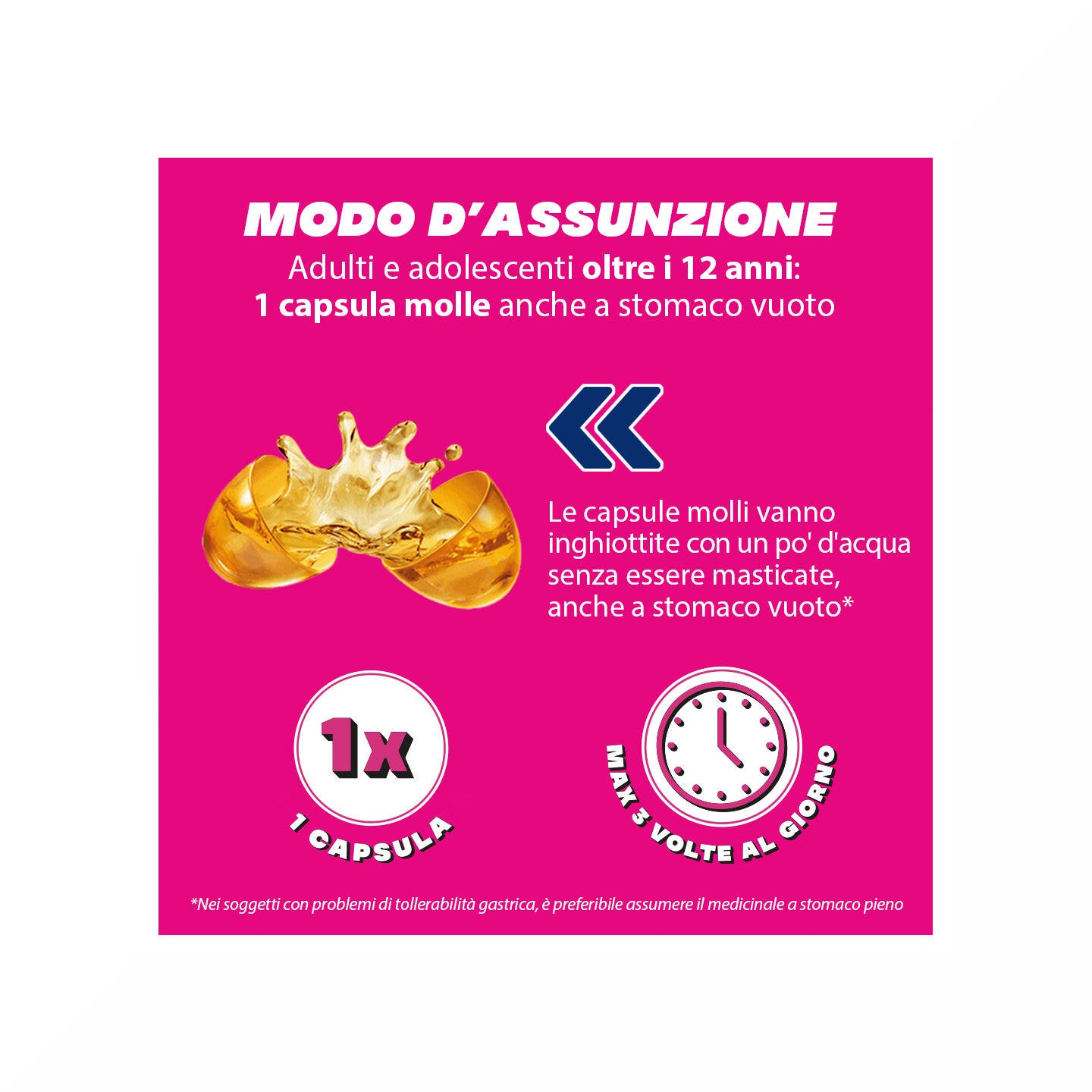 BuscofenAct 400 mg Con Ibuprofene Analgesico Contro Dolori Forti Da Ciclo 20 Capsule Molli-15