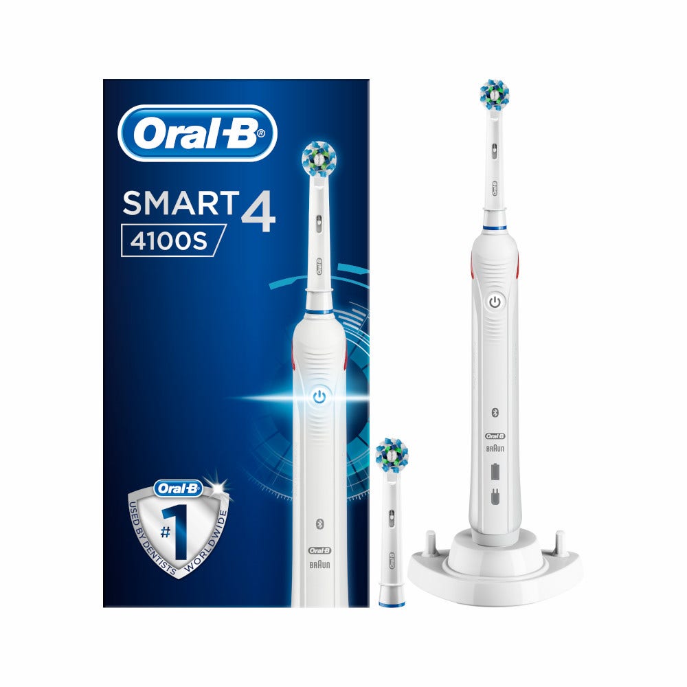 Oral-B Spazzolino Elettrico Ricaricabile Smart 4. 4100S Bianco-17