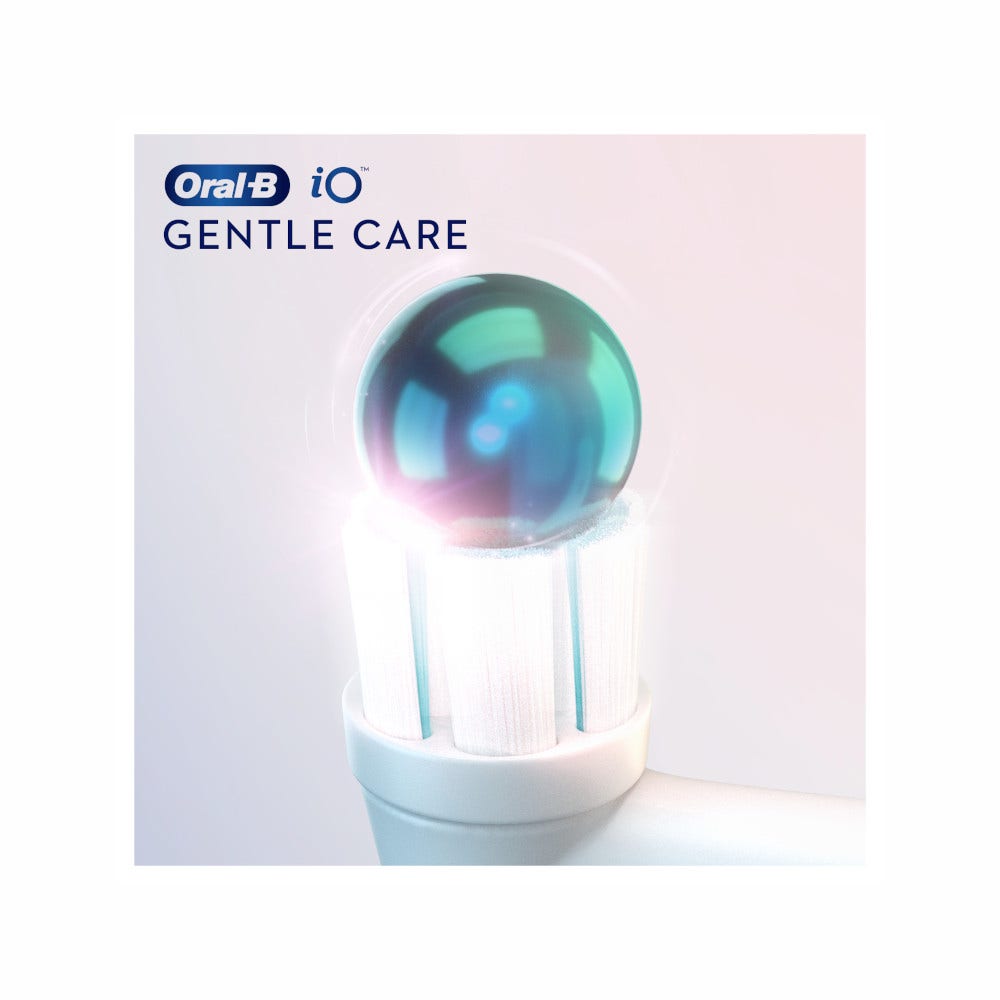 Oral-B Testine Di Ricambio Io Gentle Care Bianche 2 Pezzi -13