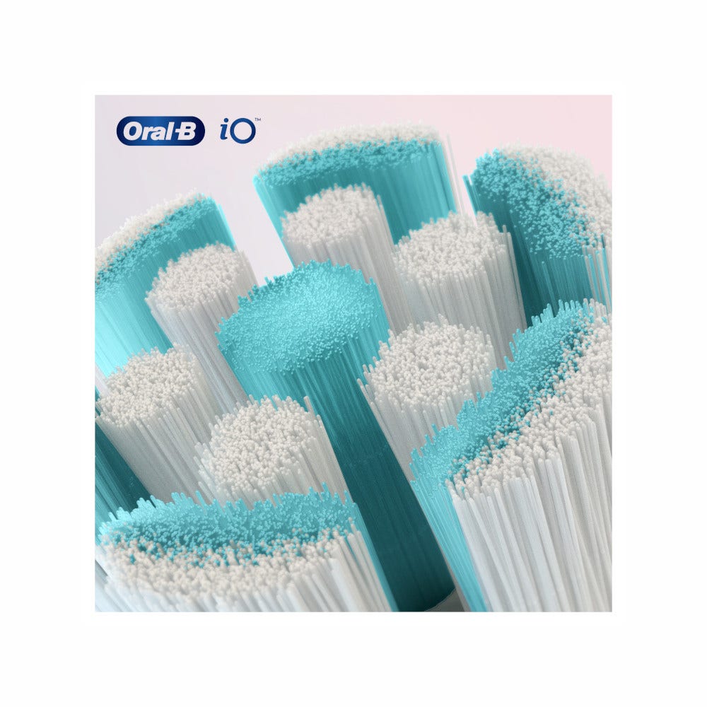 Oral-B Testine Di Ricambio Io Gentle Care Bianche 2 Pezzi -11