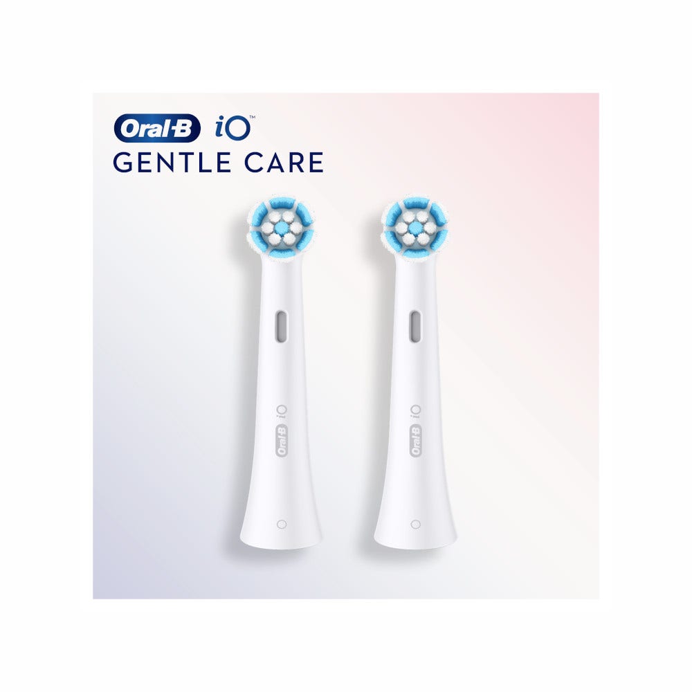 Oral-B Testine Di Ricambio Io Gentle Care Bianche 2 Pezzi -9