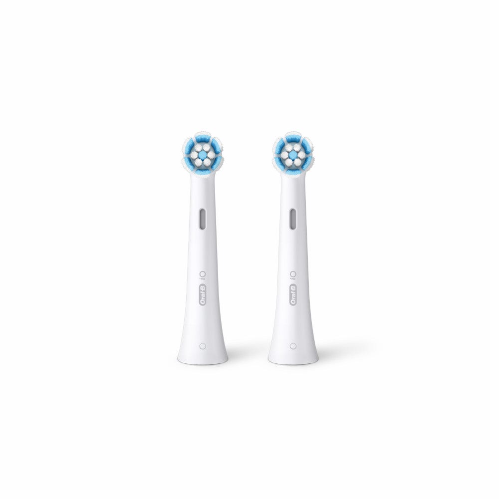Oral-B Testine Di Ricambio Io Gentle Care Bianche 2 Pezzi -5