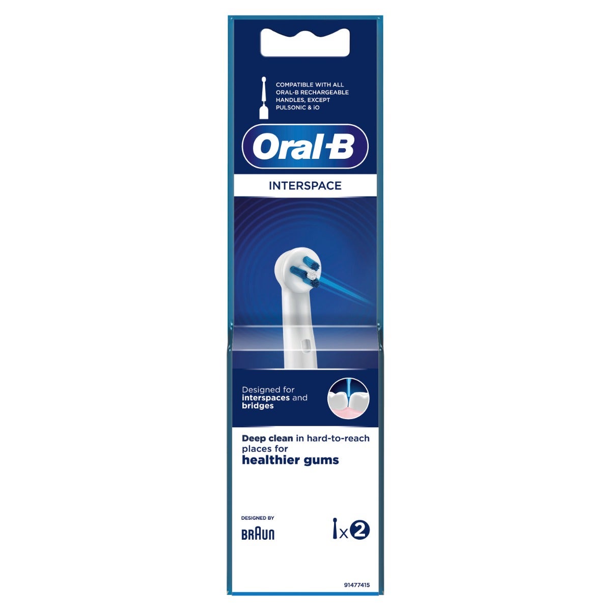 Oral-B Power Refill Interspace Ricarica Spazzolino Elettrico-3