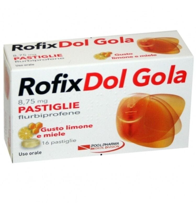 Rofixdol Gola 16 Pastiglie Limone Miele-1