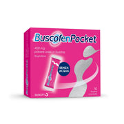BuscofenPocket 400mg Con Ibuprofene Analgesico Contro Dolori Da Ciclo 10 Bustine-8