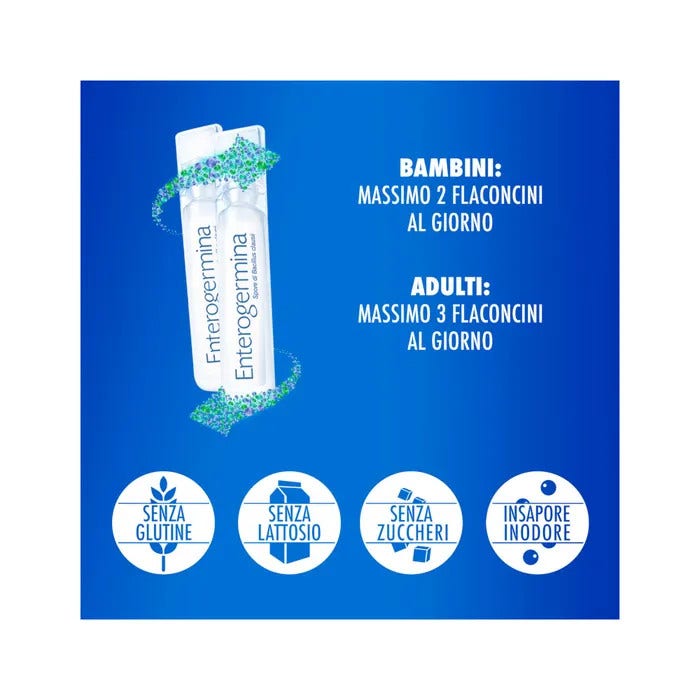Enterogermina 10 Flaconi 2 Miliardi/5ml-4
