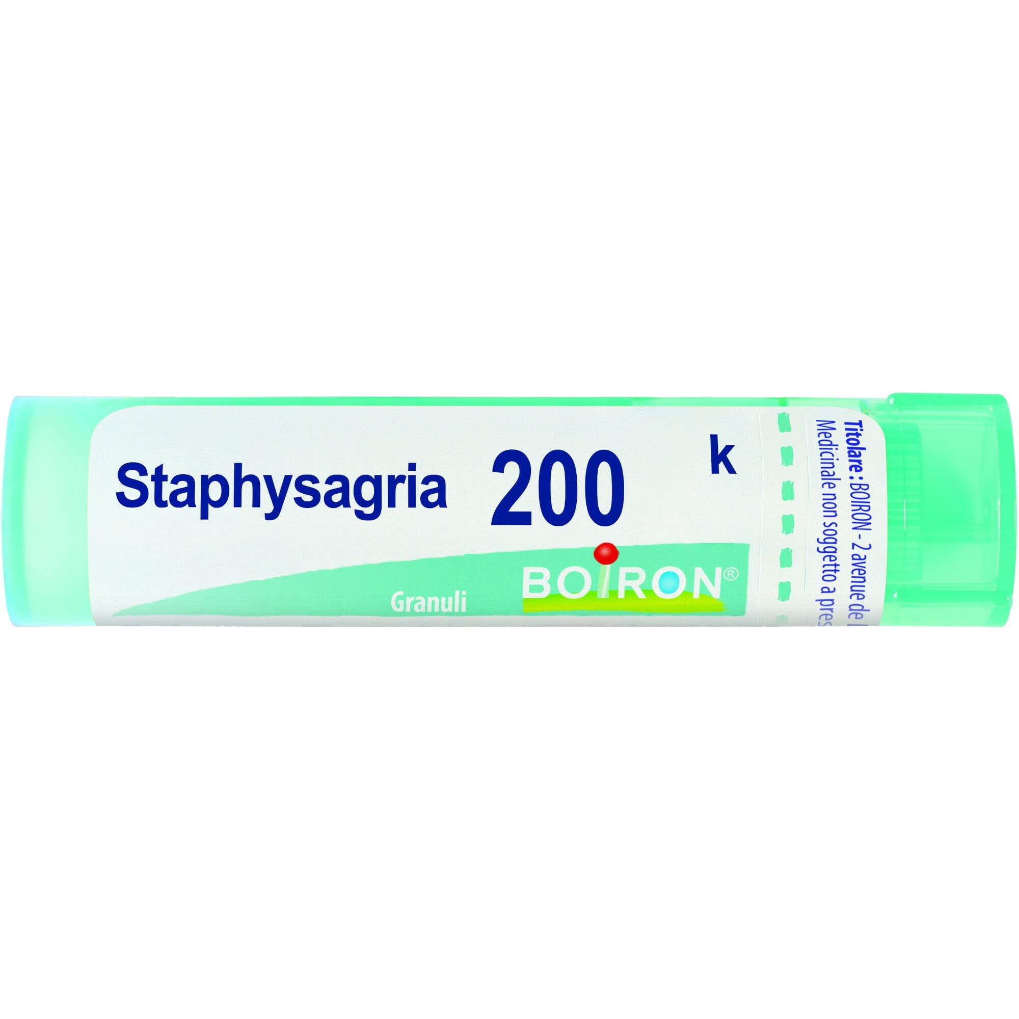 Boiron Staphysagria 200K Tubo 80 Granuli 4g-3