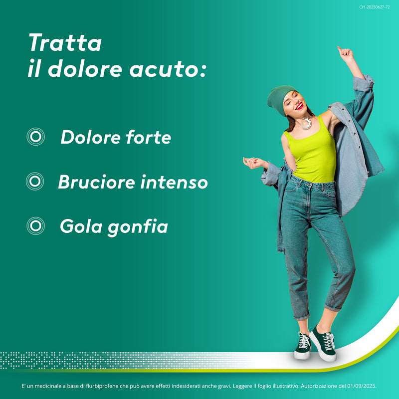 Aspi Gola Dolact Spray Antinfiammatorio e Antidolorifico per Mal di Gola Forte 15ml