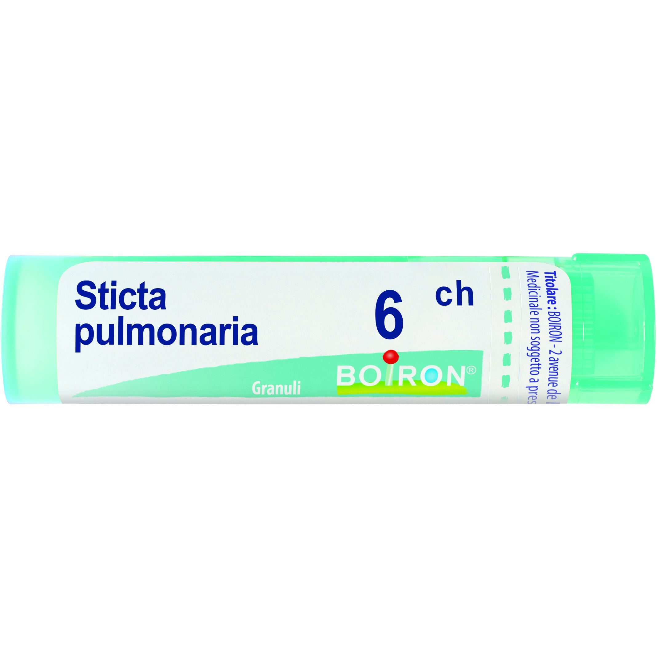 Boiron Sticta Pulmonaria 06Ch Tubo 80 Granuli 4g  - 1