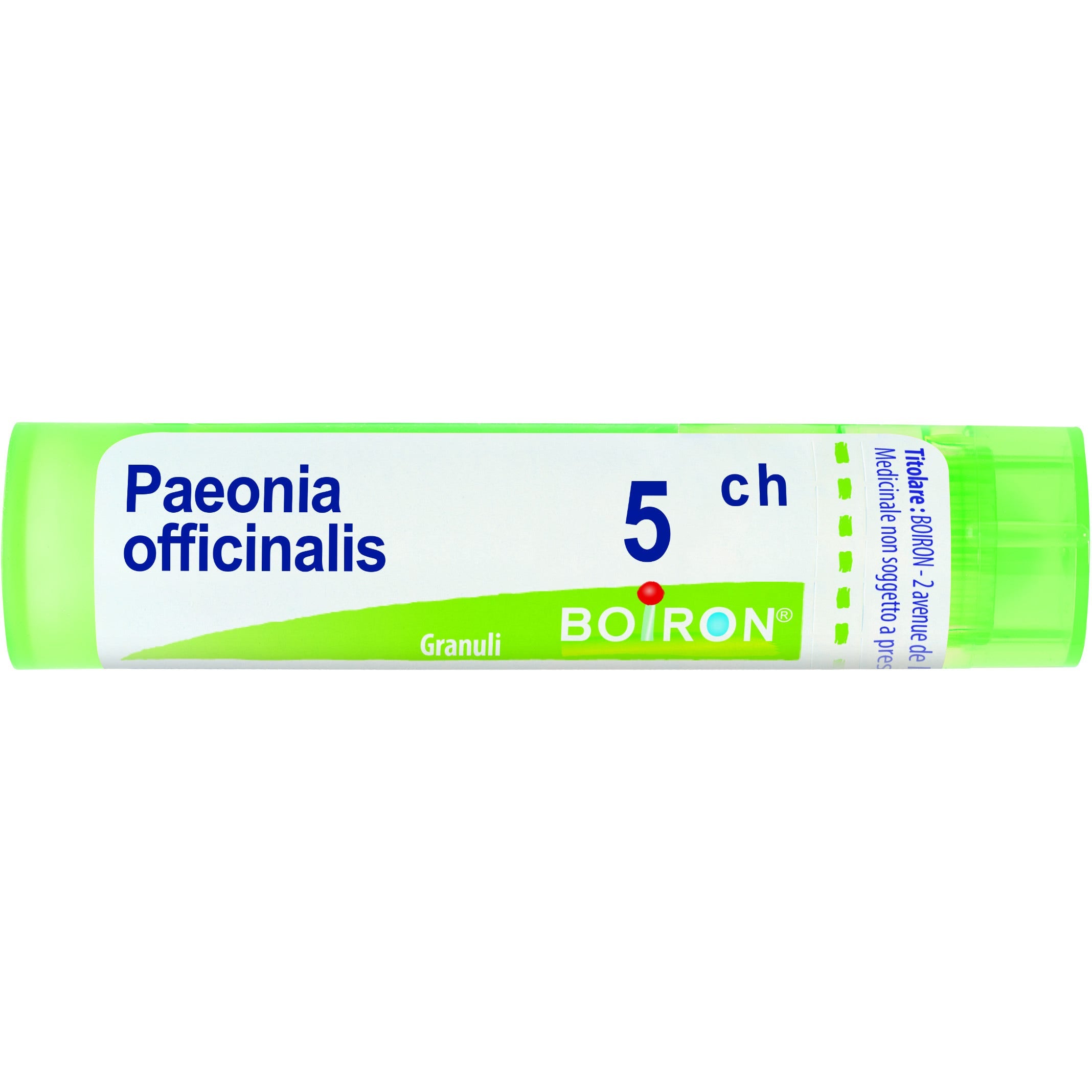 Boiron Paeonia Officinalis 05Ch Tubo 80 Granuli 4g  - 1