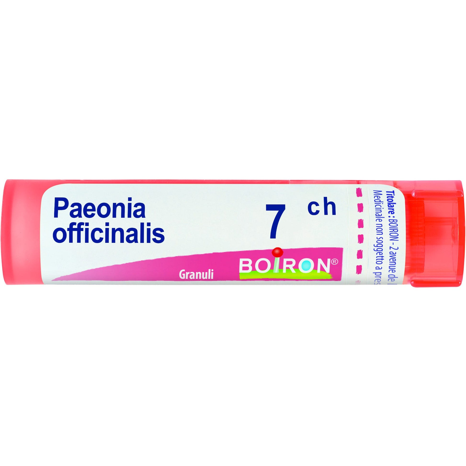 Boiron Paeonia Officinalis 07Ch Tubo 80 Granuli 4g  - 1