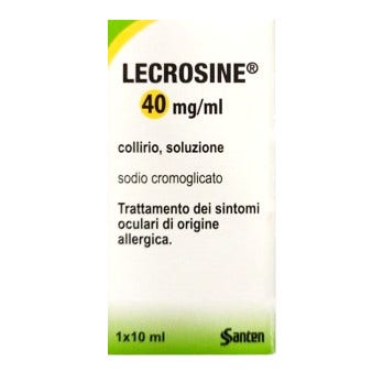 Lecrosine 40mg/ml Collirio Soluzione 10ml-2