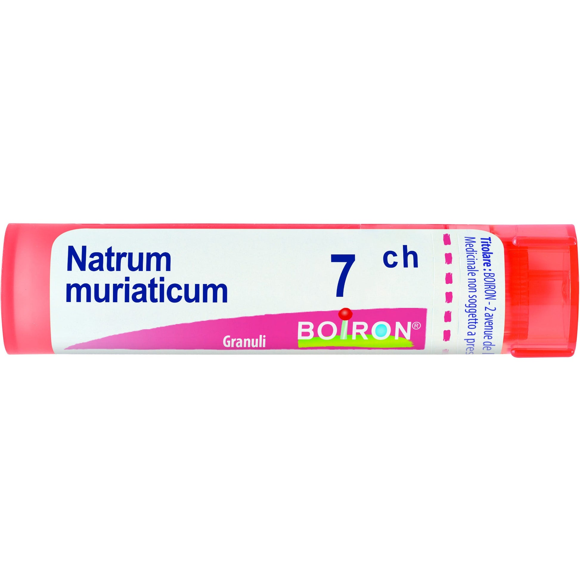 Boiron Natrum Muriaticum 07Ch Tubo 80 Granuli 4g  - 1