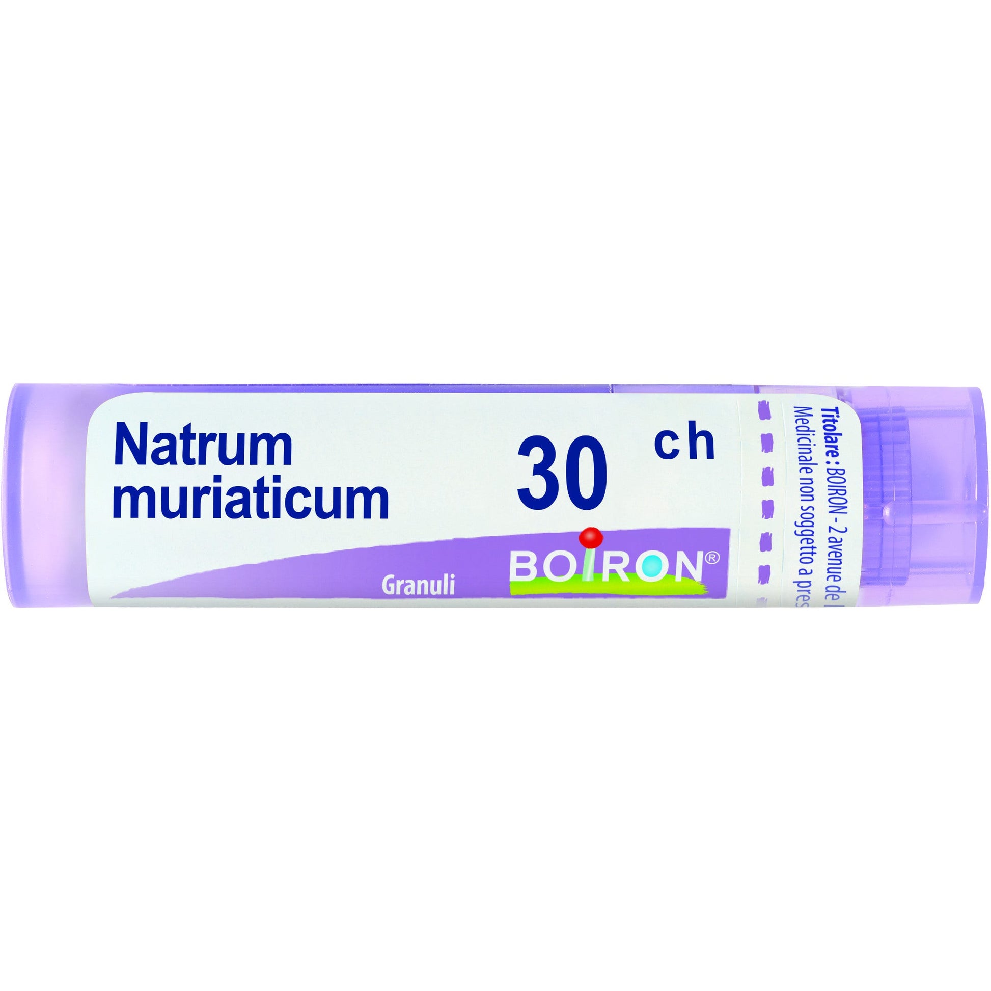 Boiron Natrum Muriaticum 30Ch Tubo 80 Granuli 4g  - 2