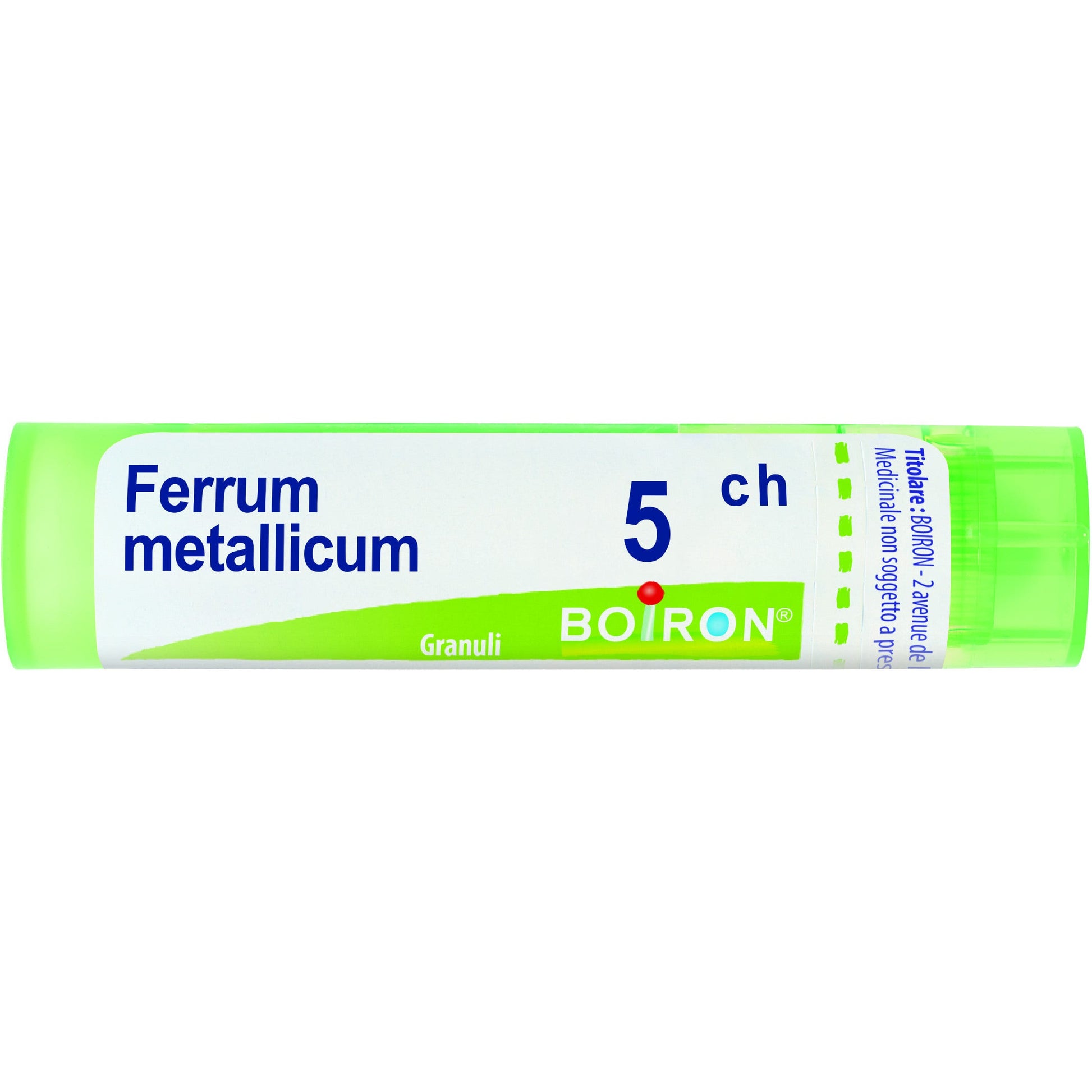 Boiron Ferrum Metallicum 5Ch Tubo 80 Granuli 4g-1