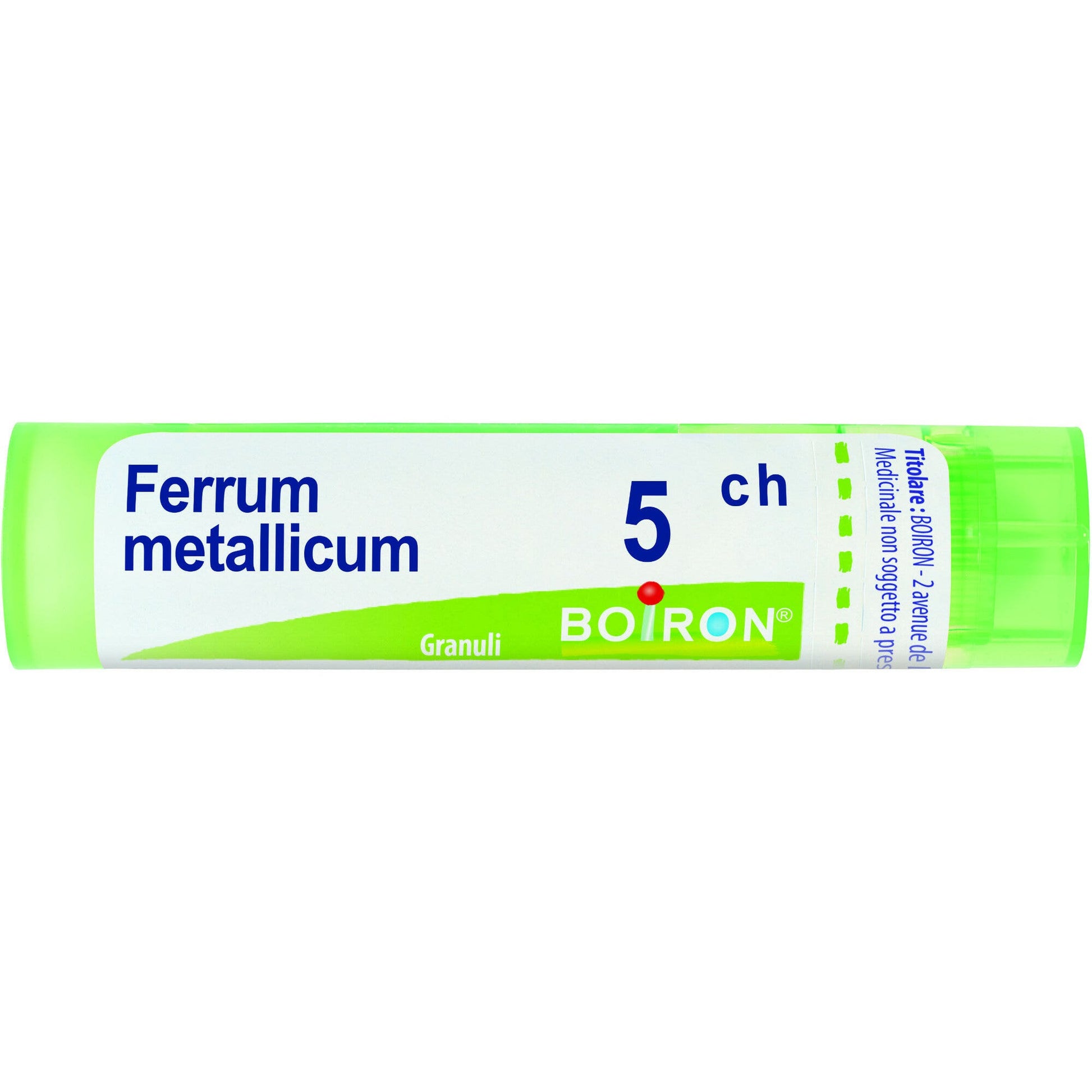 Boiron Ferrum Metallicum 5Ch Tubo 80 Granuli 4g-2