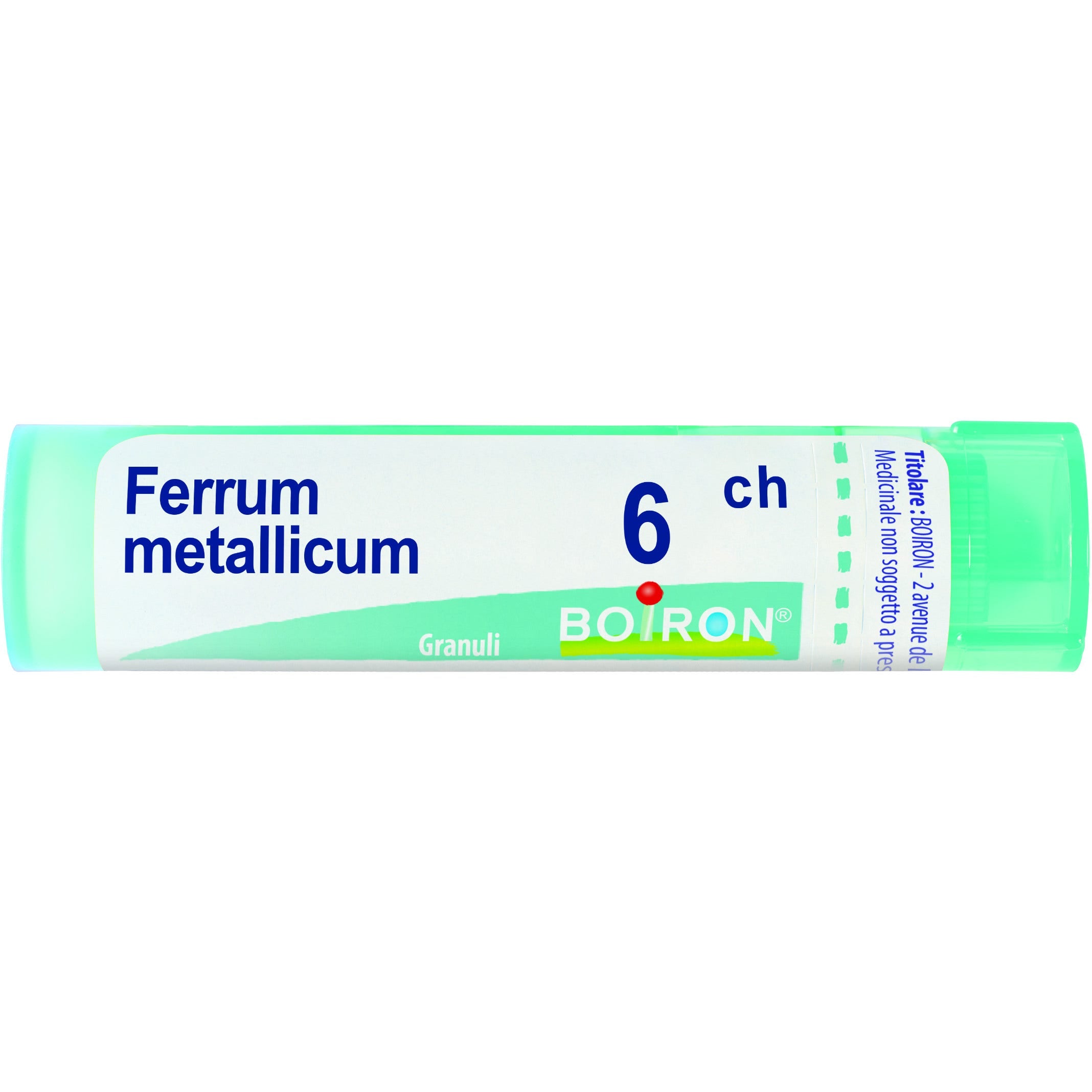 Boiron Ferrum Metallicum 06Ch Tubo 80 Granuli 4g - 1