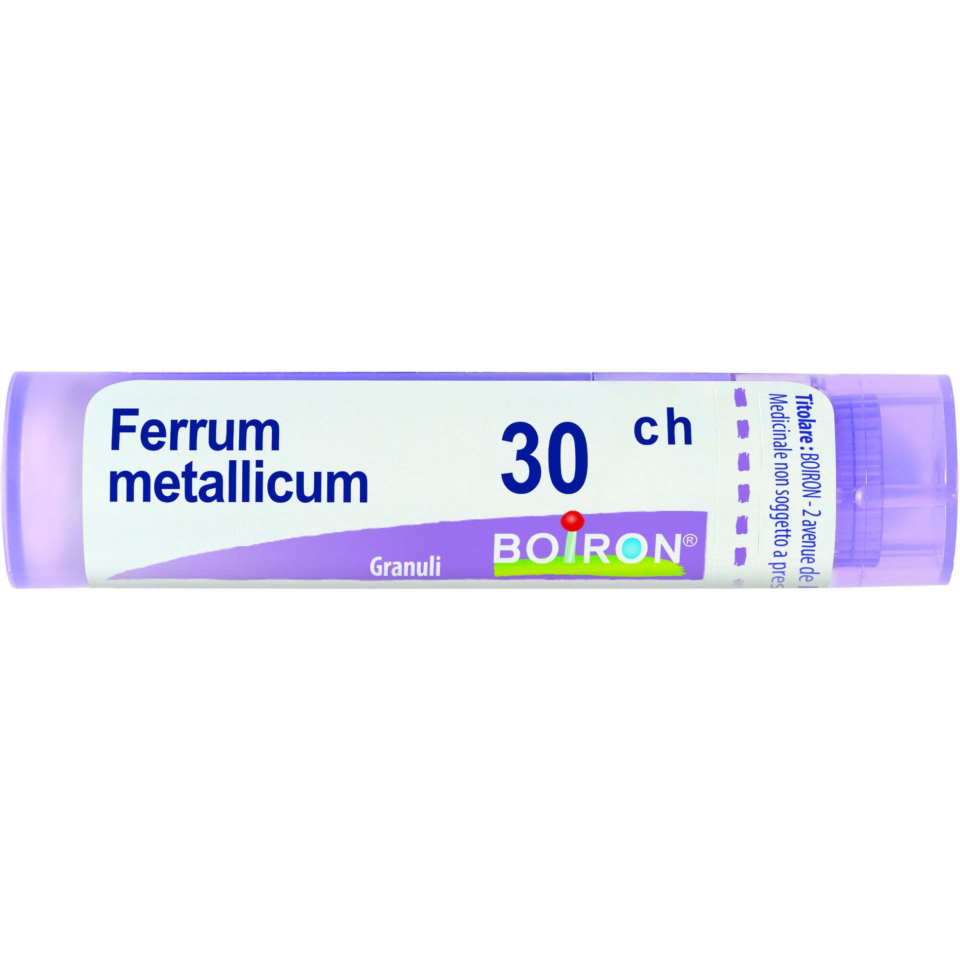 Boiron Ferrum Metallicum 30Ch Tubo 80 Granuli 4g-3