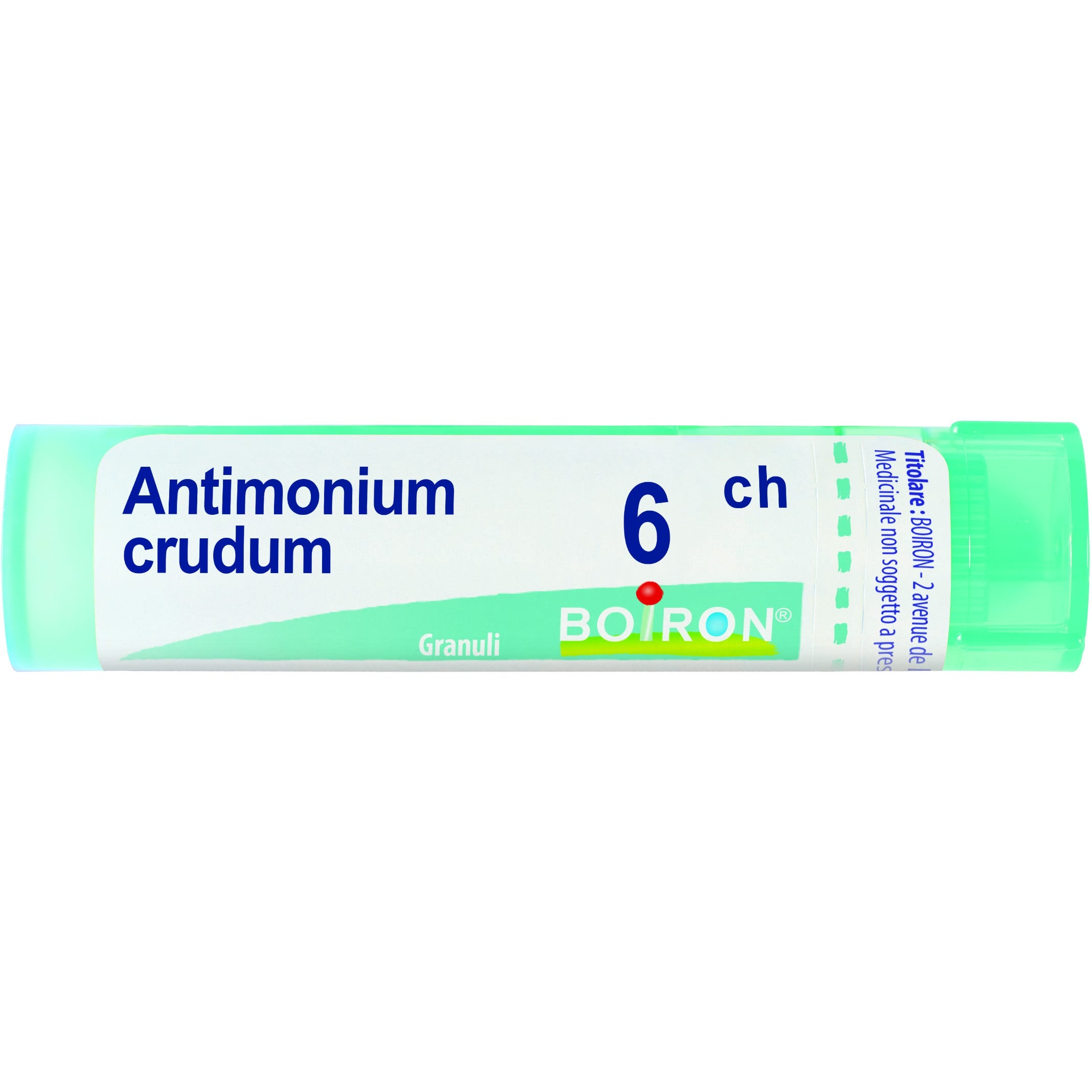 Boiron Antimonium Crudum 06Ch Tubo 80 Granuli 4g-1