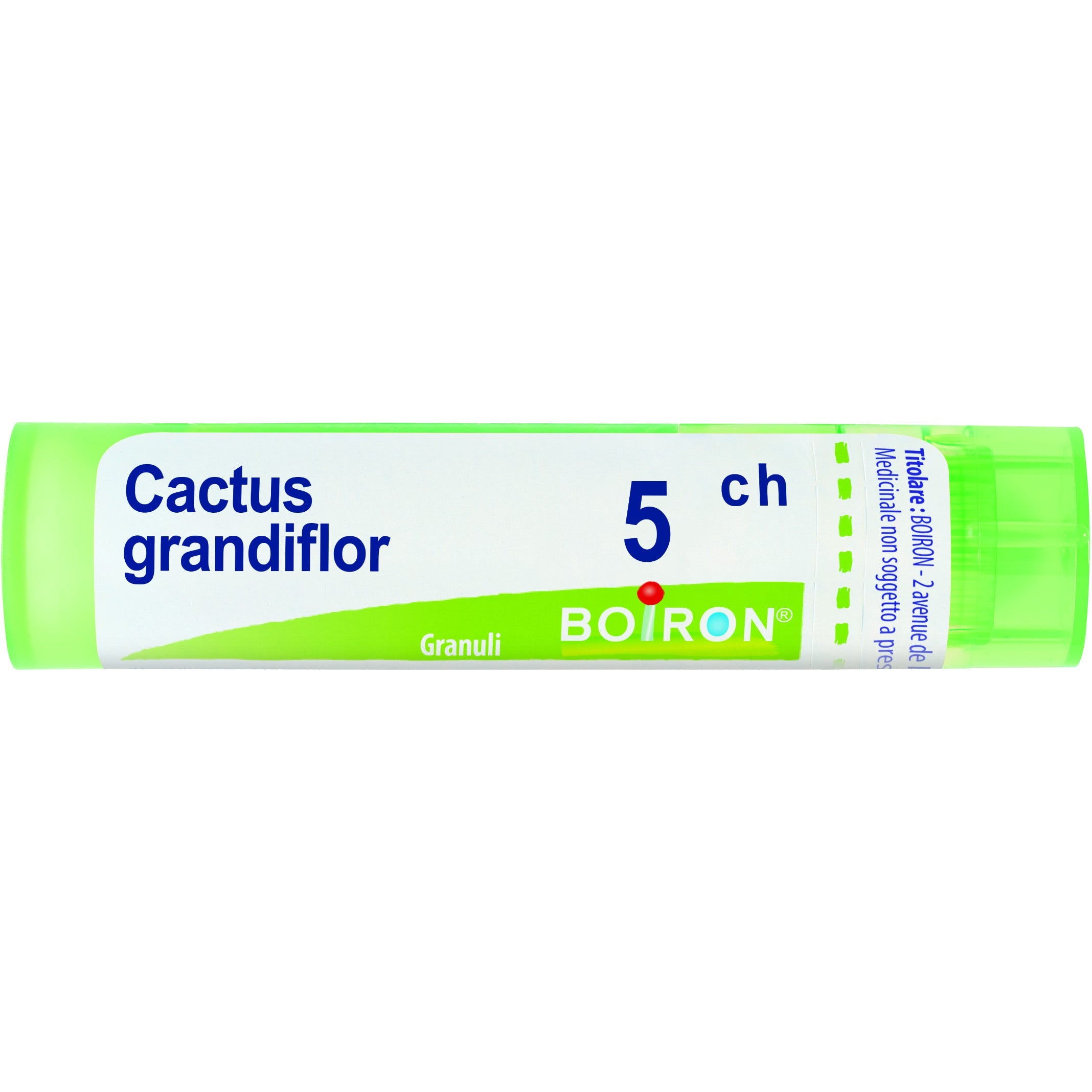 Boiron Cactus Grandiflorus 5Ch Tubo 80 Granuli 4g  - 1