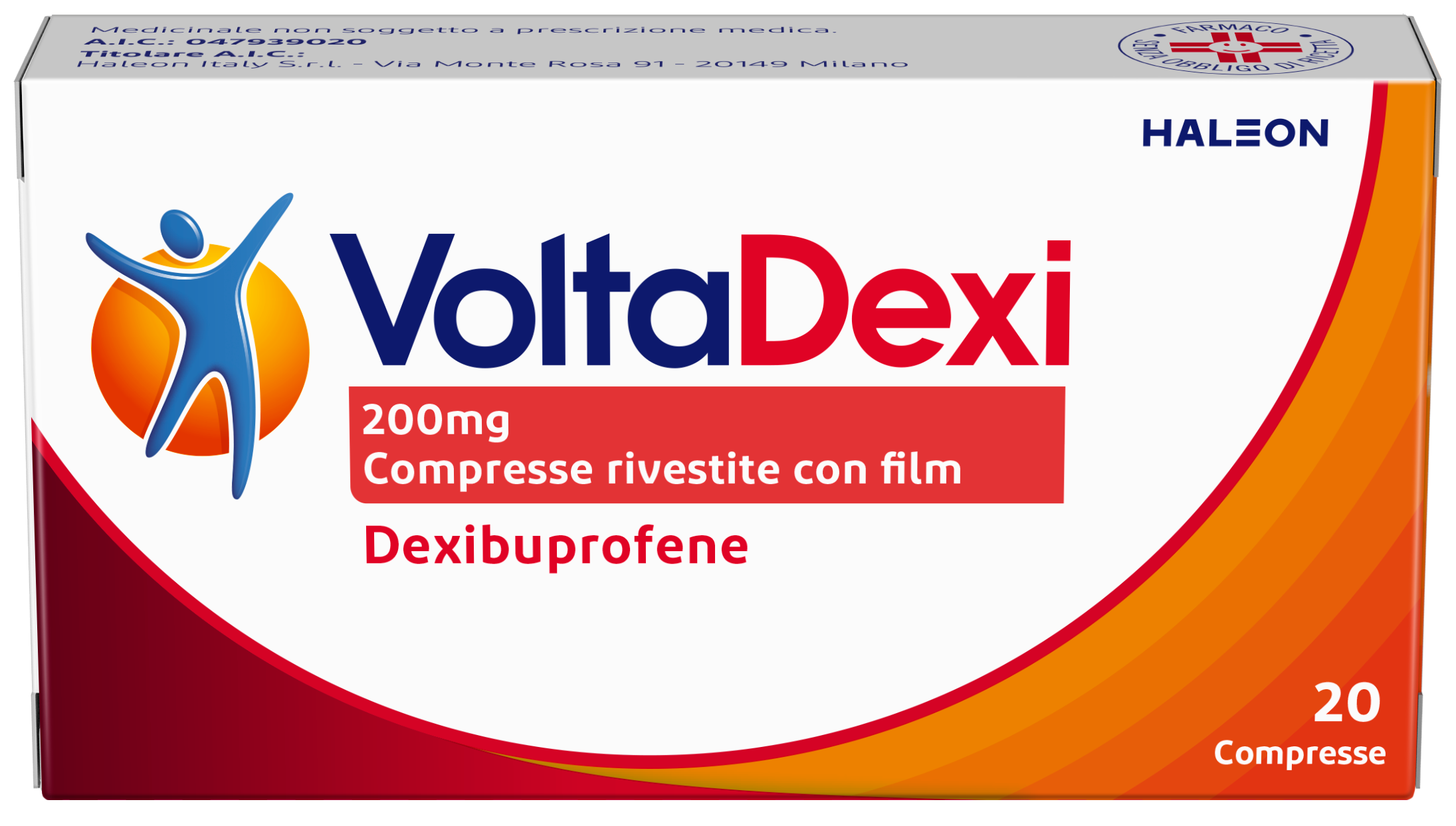 Voltadexi 200 mg Compresse Rivestite con Film 20 Compresse in Blister Pvc/pvdc/al-0