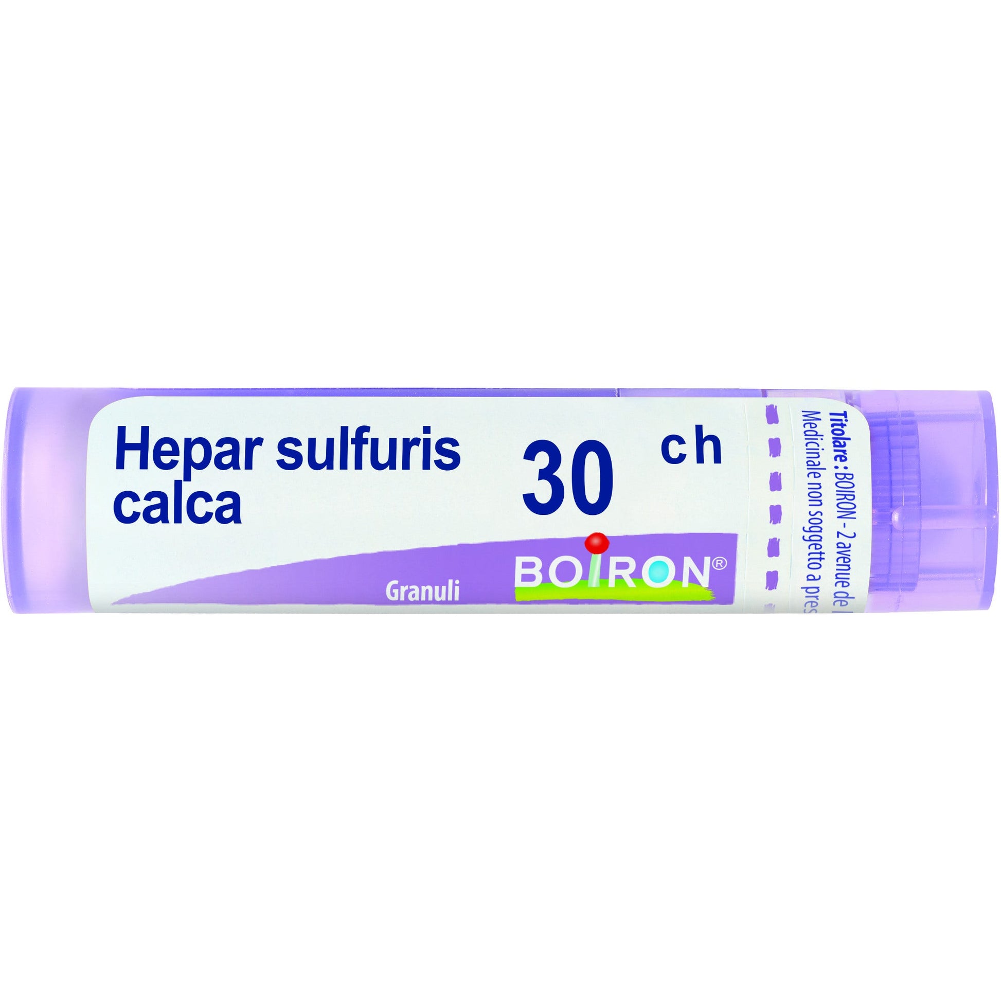 Boiron Hepar Sulfuris Calcareum 30Ch Tubo 80 Granuli 4g - 1