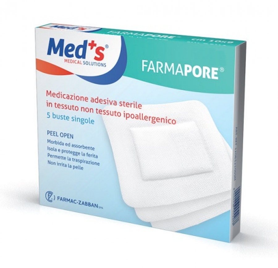 Meds Farmapore Medicazione Adesiva Sterile 15x15cm 5 Pezzi  - 3