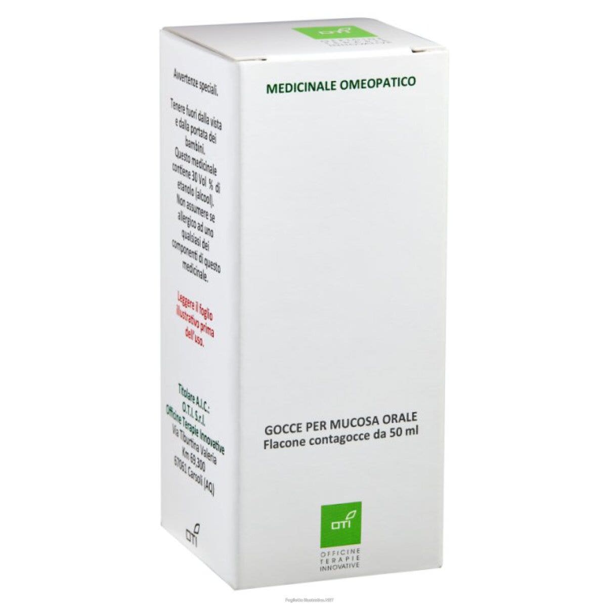 Oti Hamamelis Composto Gocce Orali 50ml Soluzione Idroalcolica Al 30%-1