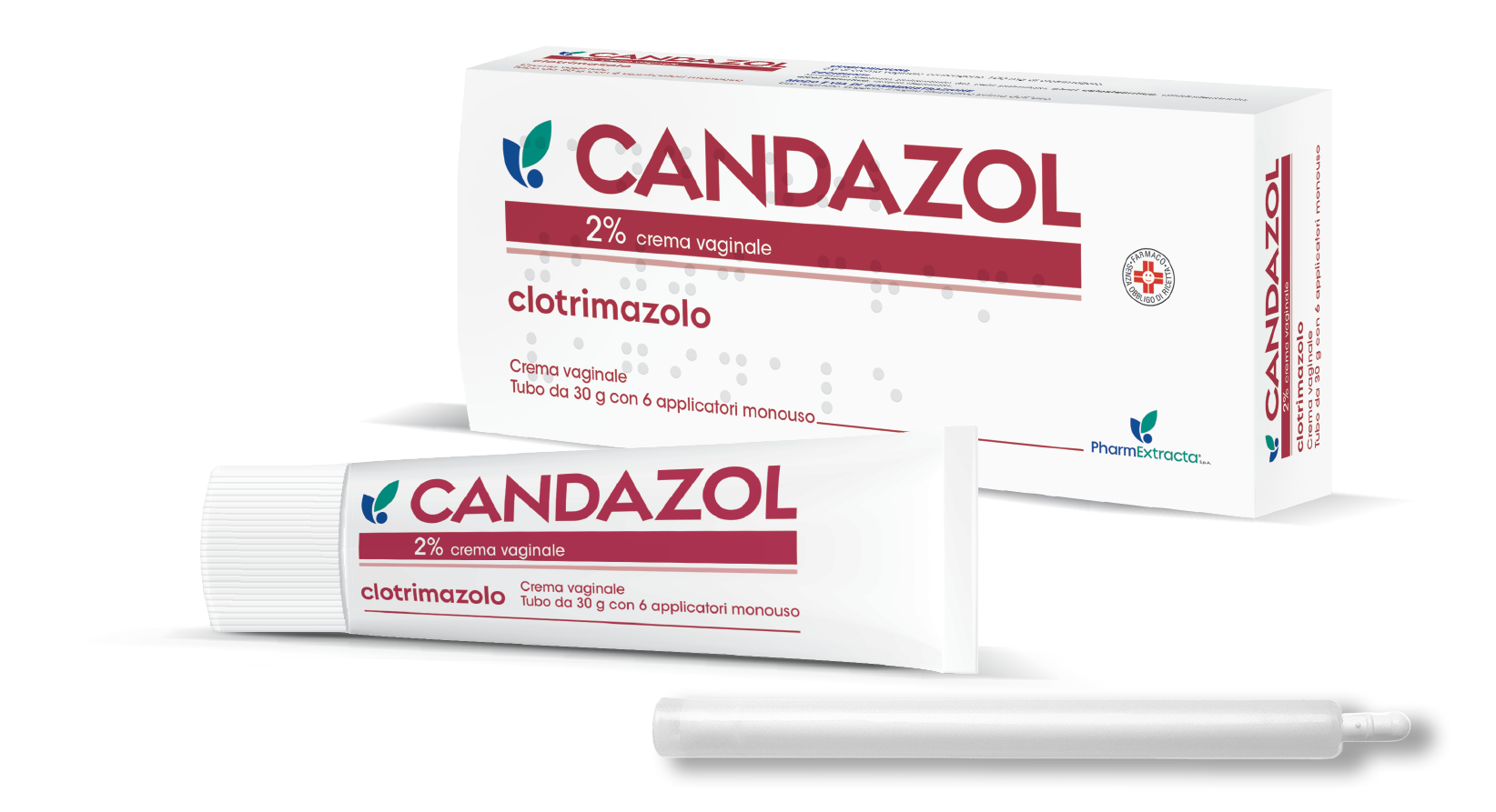 Candazol 2% Crema Vaginale 1 Tubo in al da 30 g con 6 Applicatori Monouso-0