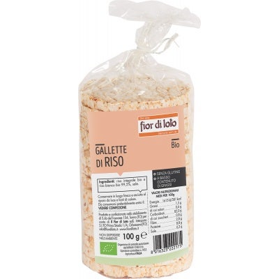 Gallette Riso Biologiche 100g  - 2
